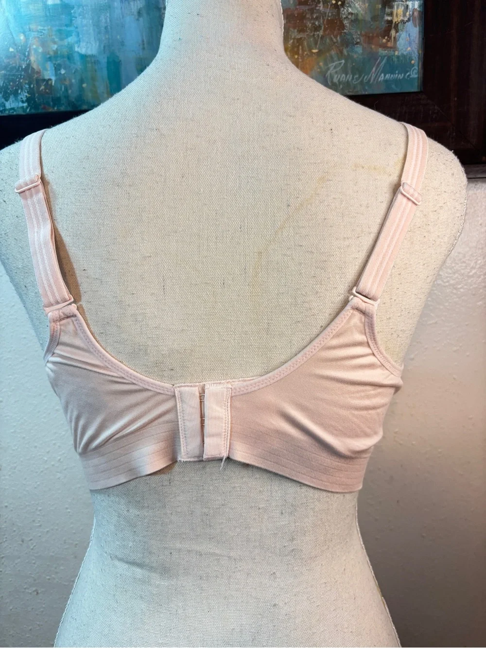 Hanes Light Blush Seamless Comfort Bralette